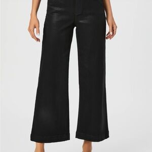 Women's Black Wide-Leg Jeans